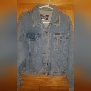 HARLEY DAVIDSON BLUE JEAN JACKET